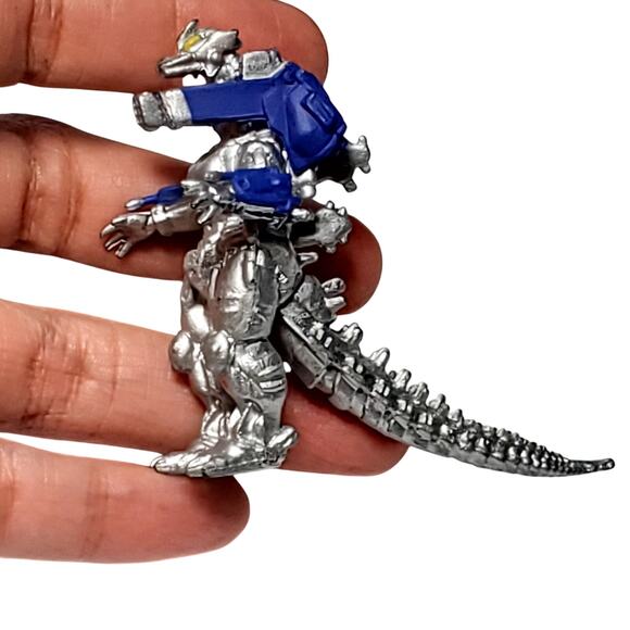Mechagodzilla Kaiju Kiryu Godzilla Mini Action Figure Monster 2" Unmarked - Picture 8 of 8